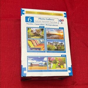 Photo Gallery Puzzle Set - 6 Pack